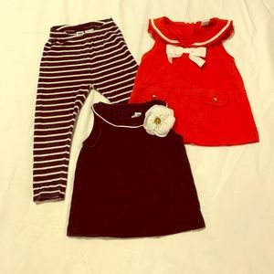 Janie & jack sailor outfit. Set of 3 pieces.18-24